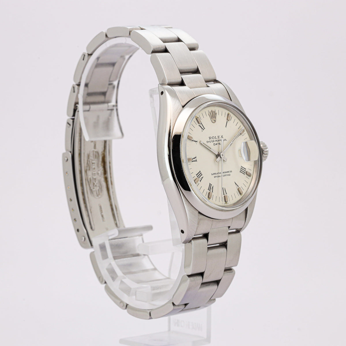 Rolex Oyster Perpetual Date Edelstahl 34mm 1500