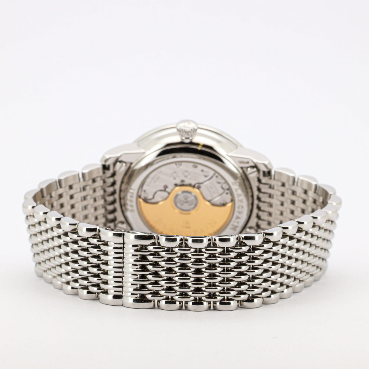 Blancpain Villeret Quantième Phases de Lune 33 Ref. 6126-4628 – Edelstahl – Diamanten