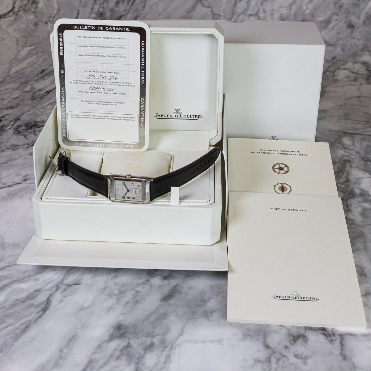 Jaeger-LeCoultre Reverso Duoface 26mm Edelstahl 270.8.54