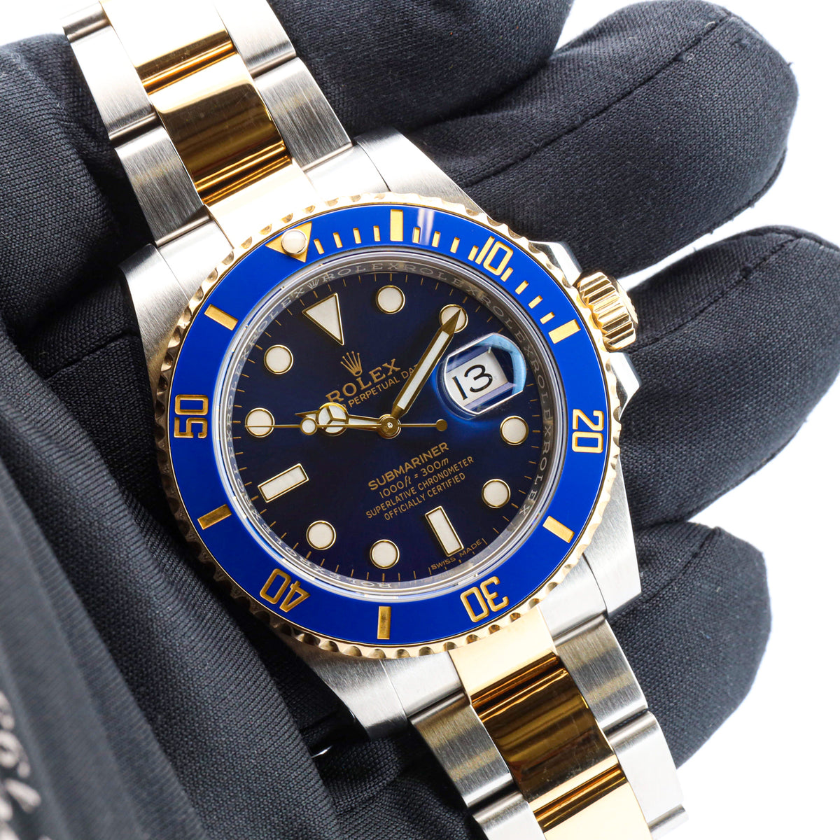 Rolex Submariner 40 116613LB Stahl/Gold Bluesy