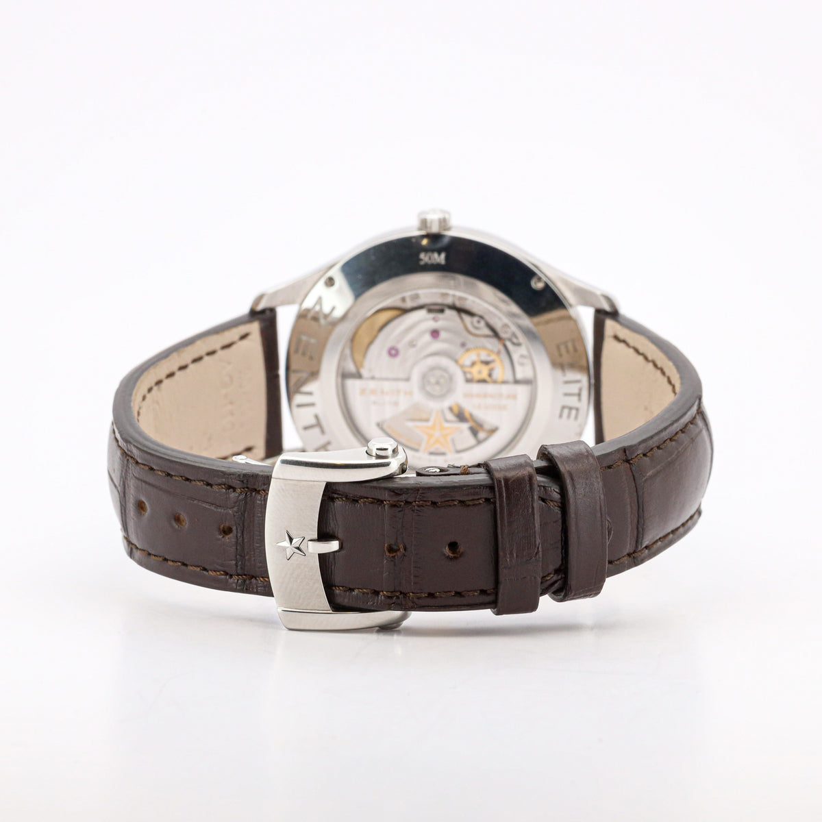 Zenith Captain Central Second Elite 40mm Edelstahl  03.2020.670