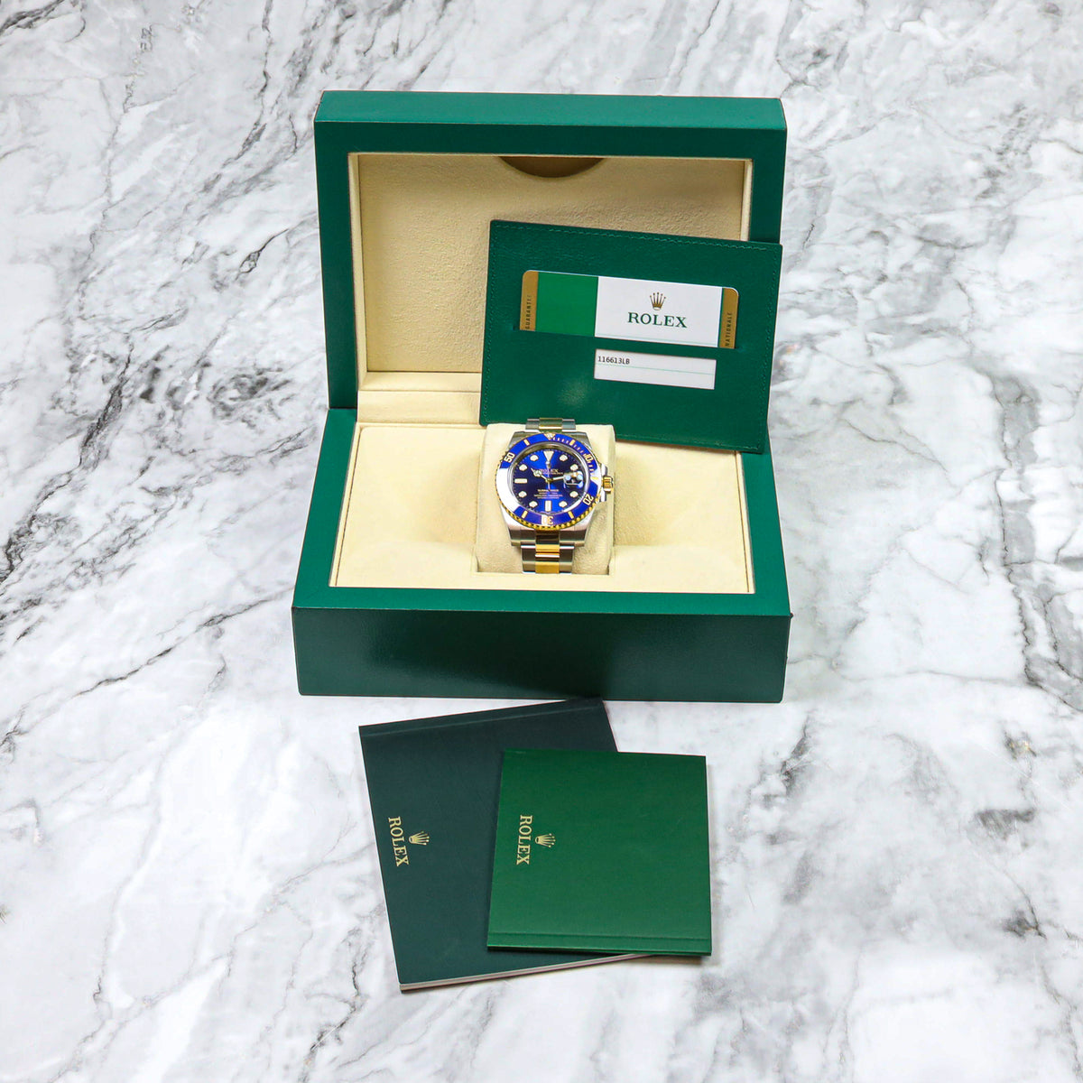 Rolex Submariner 40 116613LB Stahl/Gold Bluesy