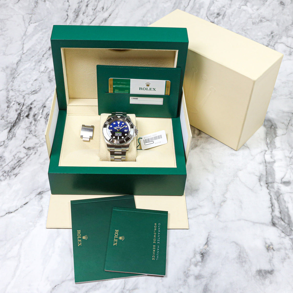 Rolex Deepsea 44 126660 Edelstahl James Cameron Dial 2020