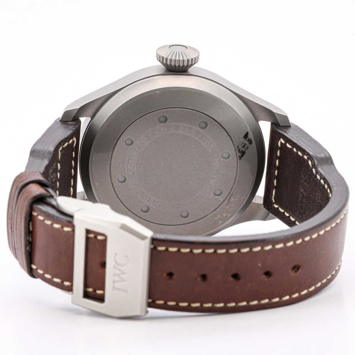 IWC Schaffhausen Große Fliegeruhr Big Pilot Heritage Titanium 7 Days 501004