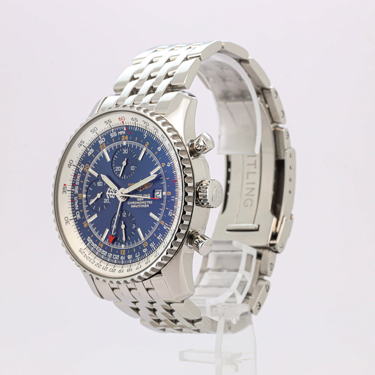 Breitling Navitimer World A2433212 GMT Full Set