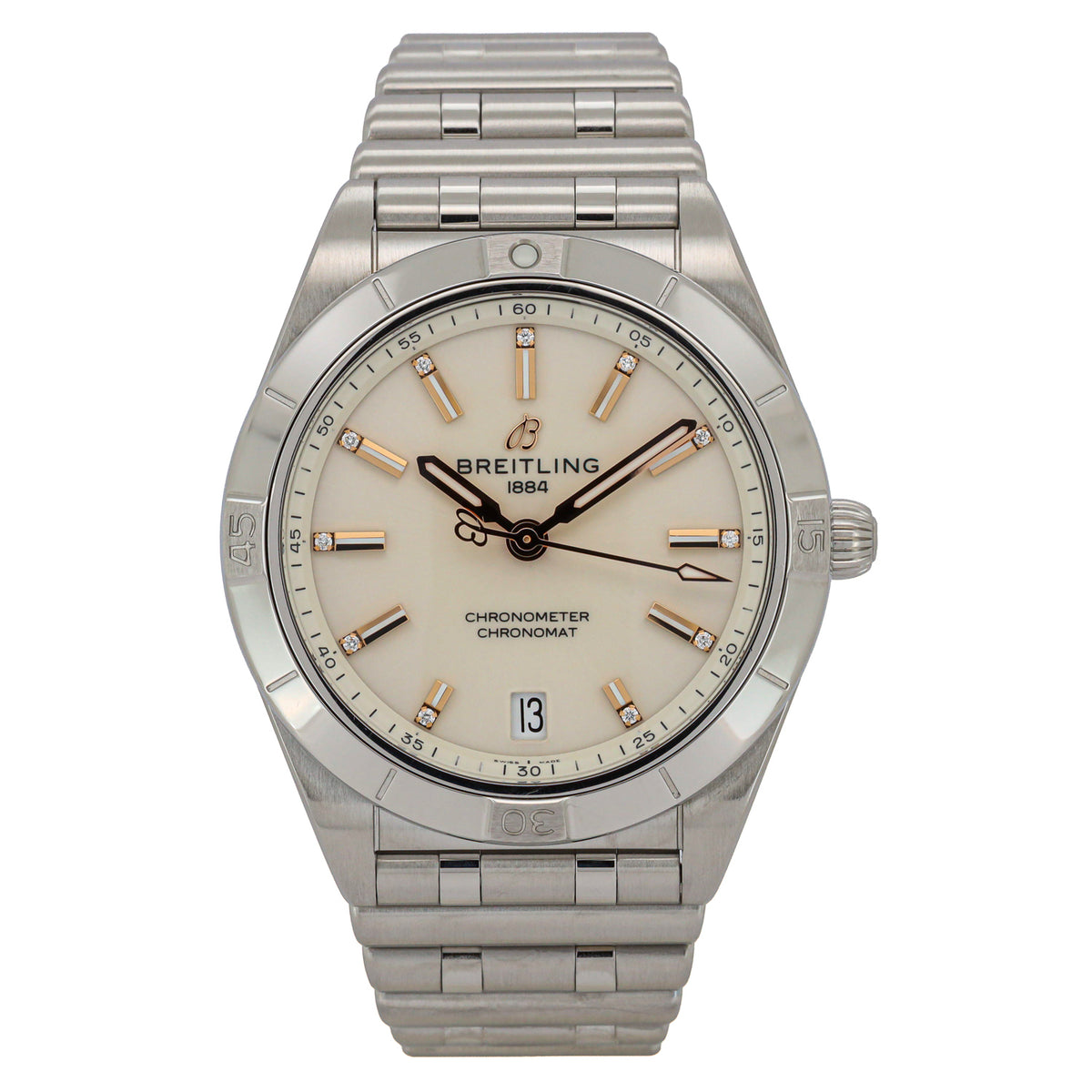 Breitling Chronomat Automatic 36 A10380 B&P aus DE