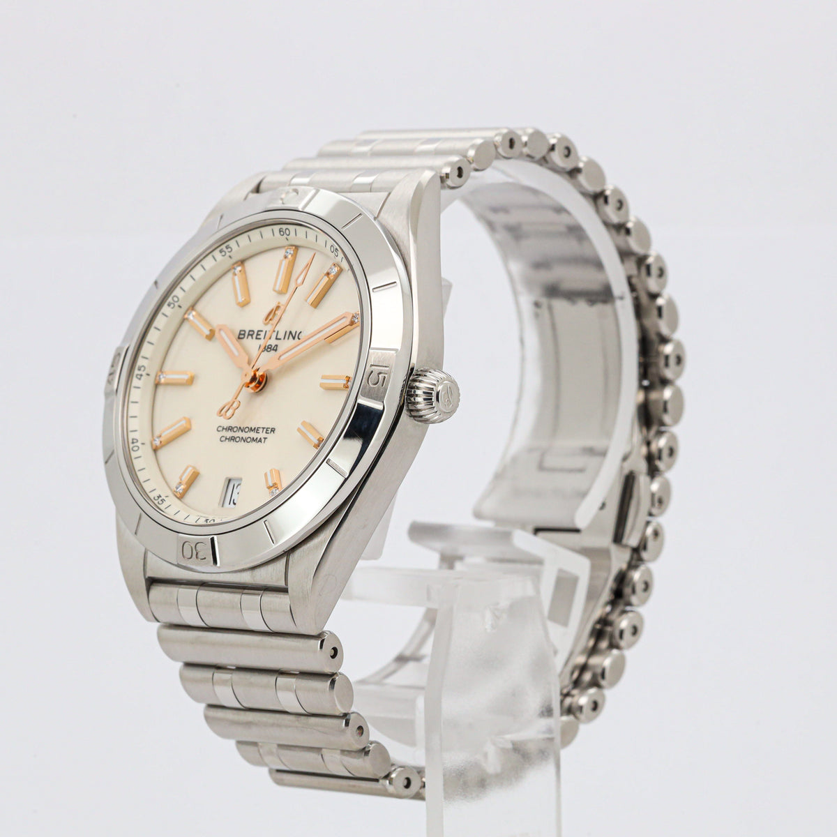 Breitling Chronomat Automatic 36 A10380 B&P aus DE