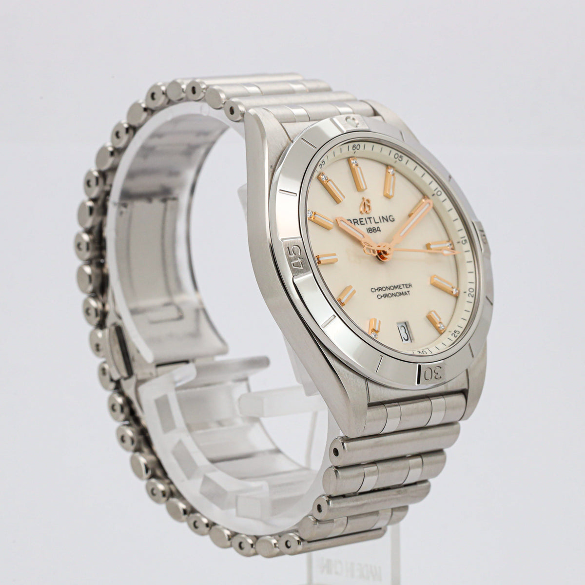 Breitling Chronomat Automatic 36 A10380 B&P aus DE