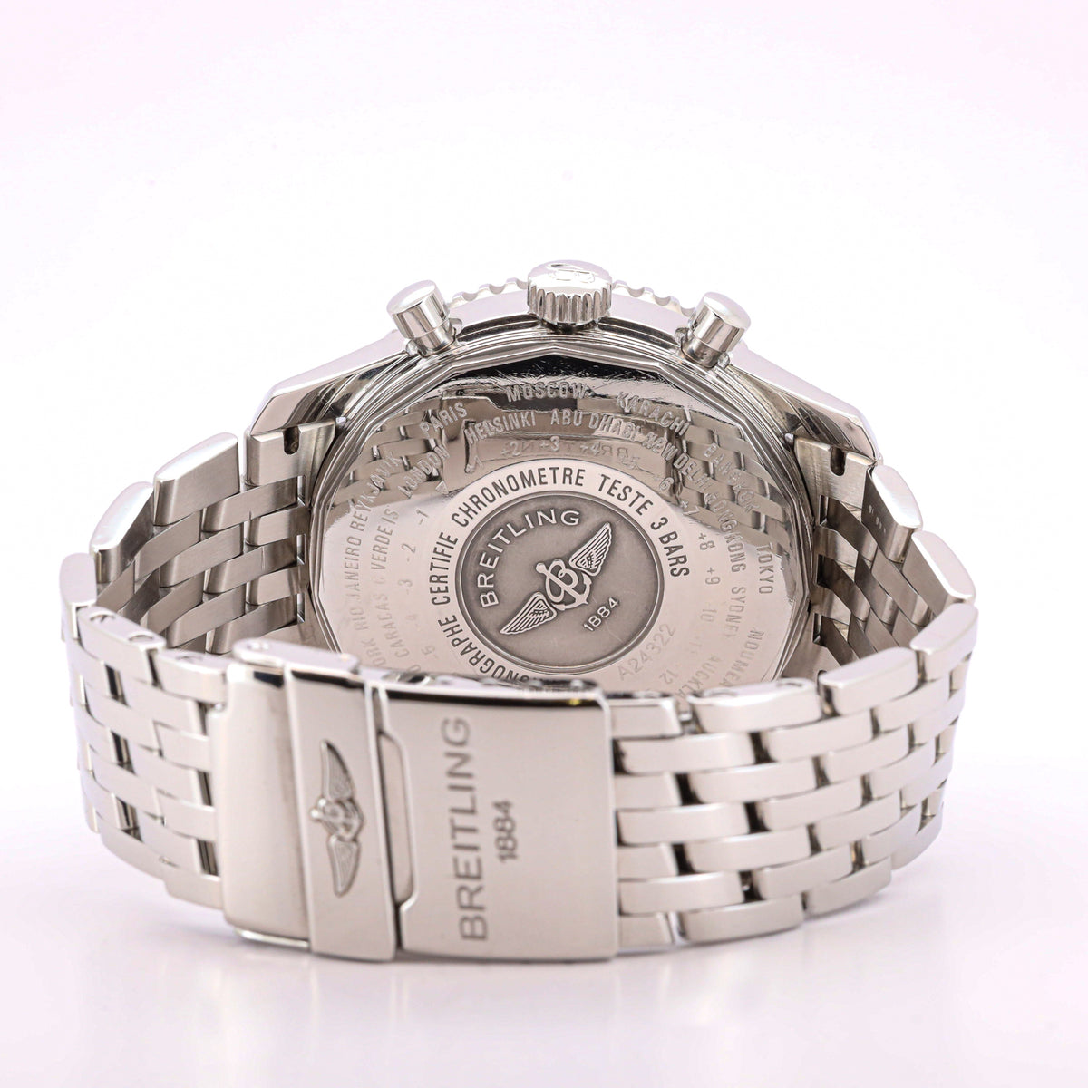 Breitling Navitimer World A2433212 GMT Full Set