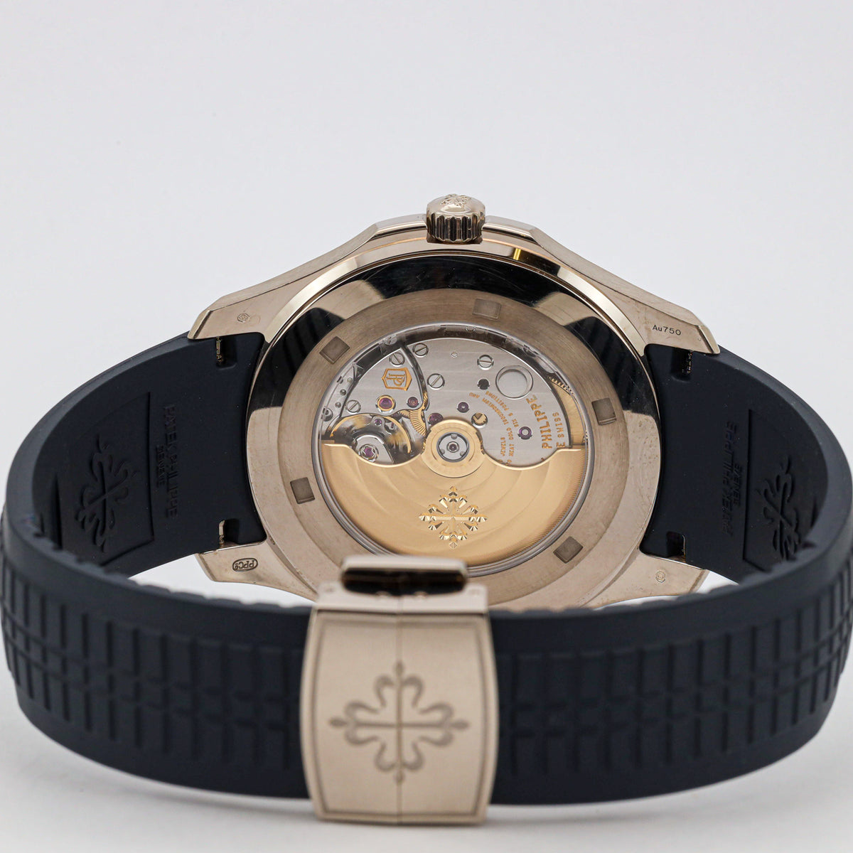 Patek Philippe Aquanaut Blue Dial 42mm Weißgold 5168G