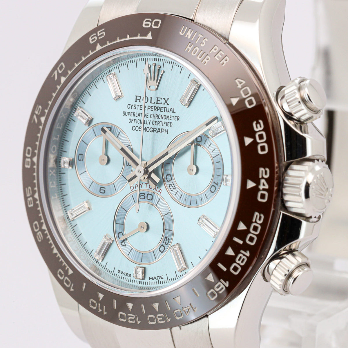 Rolex Daytona 116506 Platin Ice Blue Full Set