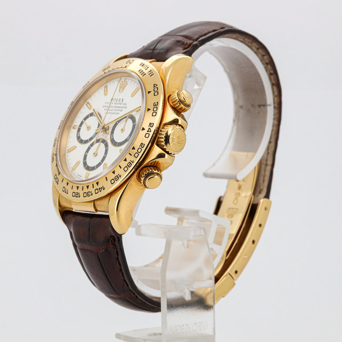 Rolex Daytona Zenith 16518 " Inverted 6 serial N.. " Gelbgold 18K Box & Papiere