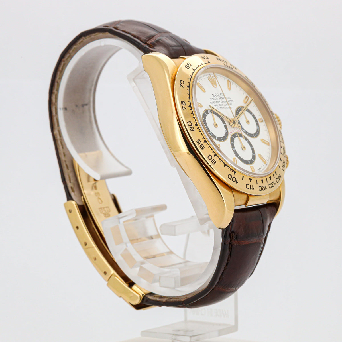 Rolex Daytona Zenith 16518 " Inverted 6 serial N.. " Gelbgold 18K Box & Papiere