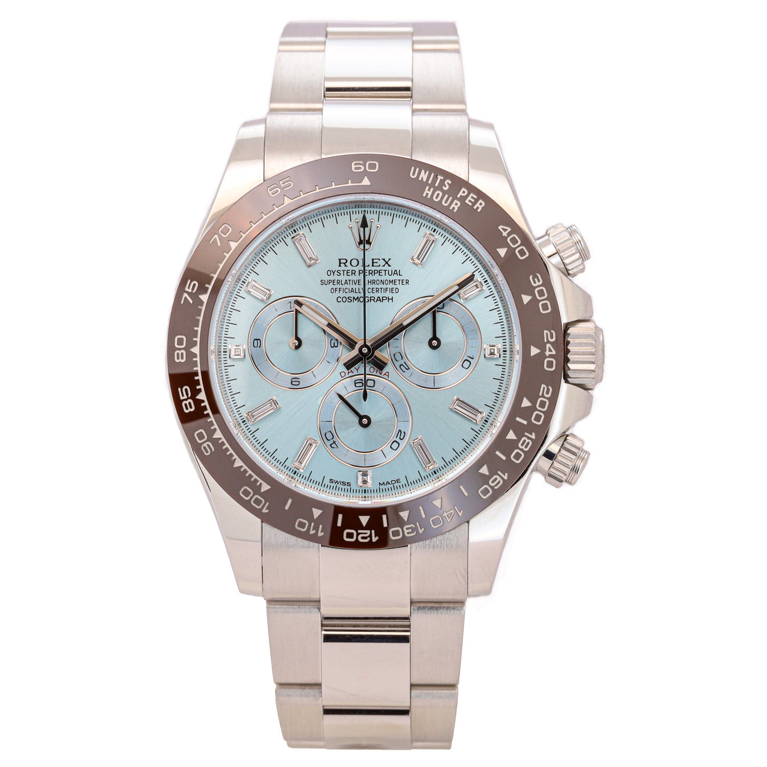 Rolex Daytona 116506 Platin Ice Blue Full Set