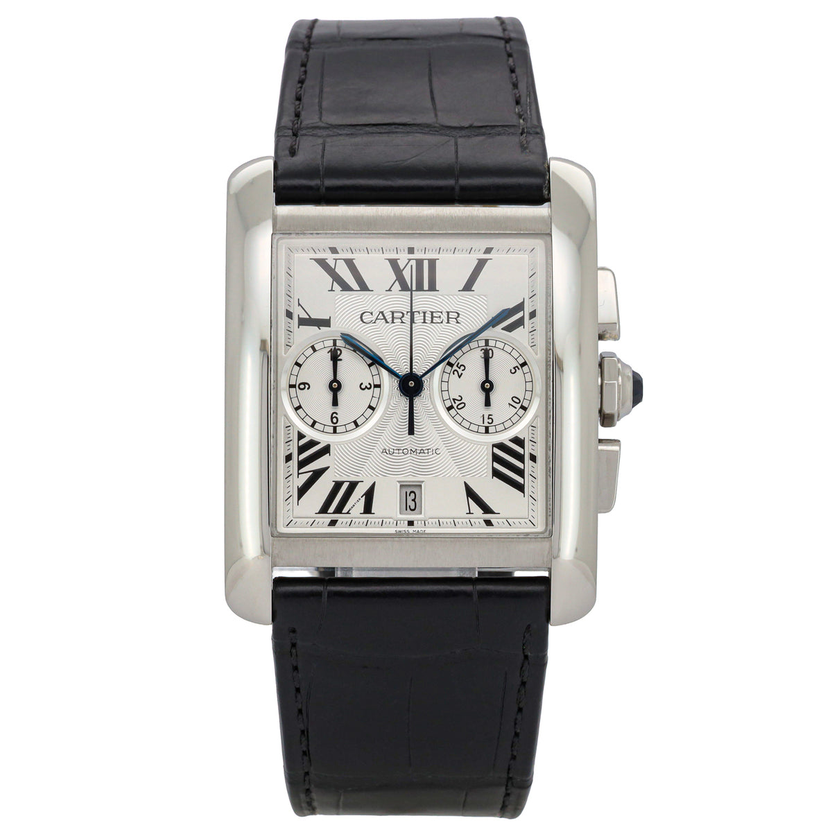Cartier Tank MC Chronograph W5330007 Edelstahl  B&P