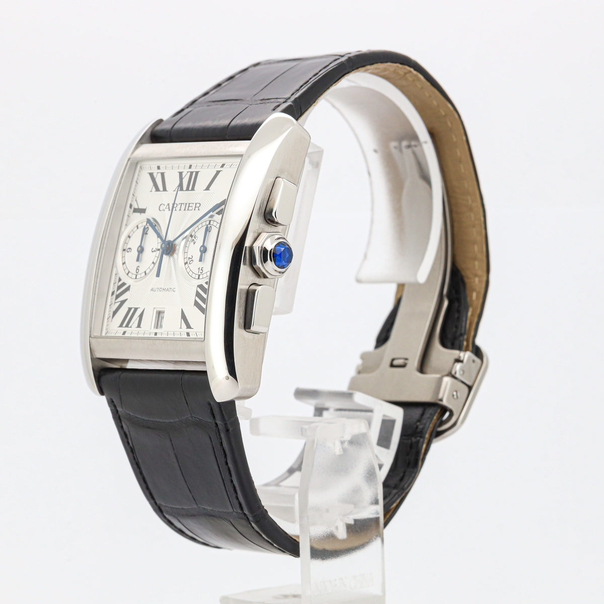 Cartier Tank MC Chronograph W5330007 Edelstahl  B&P