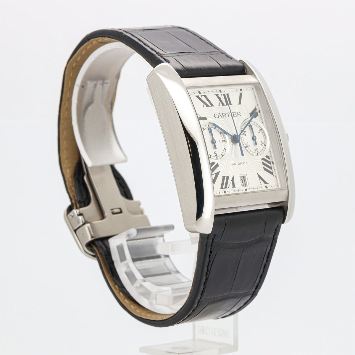 Cartier Tank MC Chronograph W5330007 Edelstahl  B&P