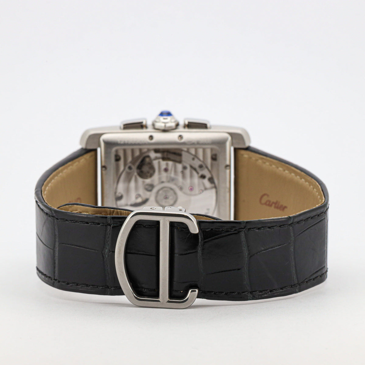 Cartier Tank MC Chronograph W5330007 Edelstahl  B&P