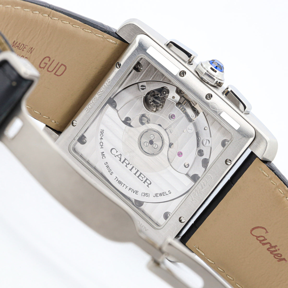 Cartier Tank MC Chronograph W5330007 Edelstahl  B&P