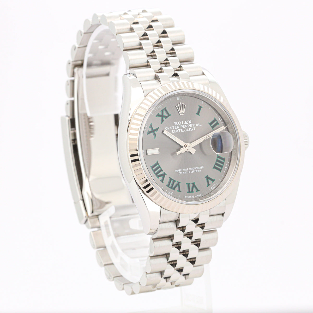 Rolex Datejust 36 126234 Wimbledon Dial Jubilee