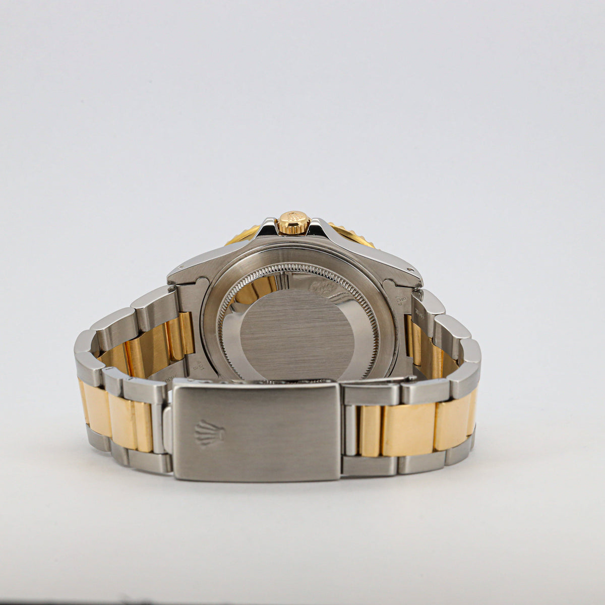Rolex GMT-Master II 16713 Stahl/Gold Black Dial Sn. L...