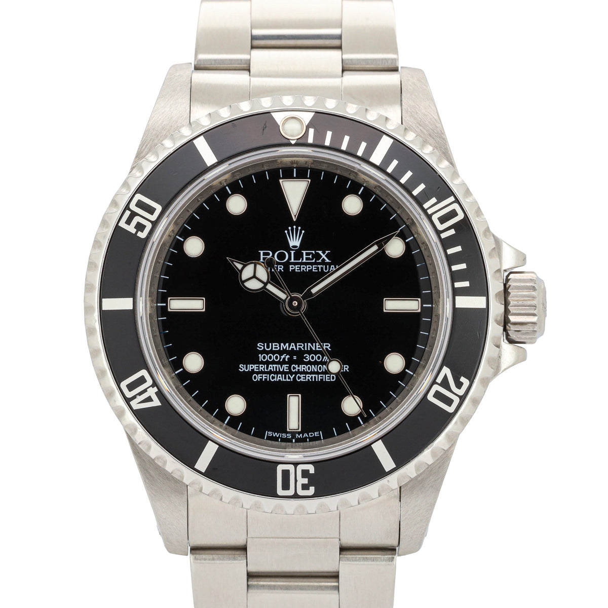 Rolex Submariner 40 14060M No Date Edelstahl Sn. V....