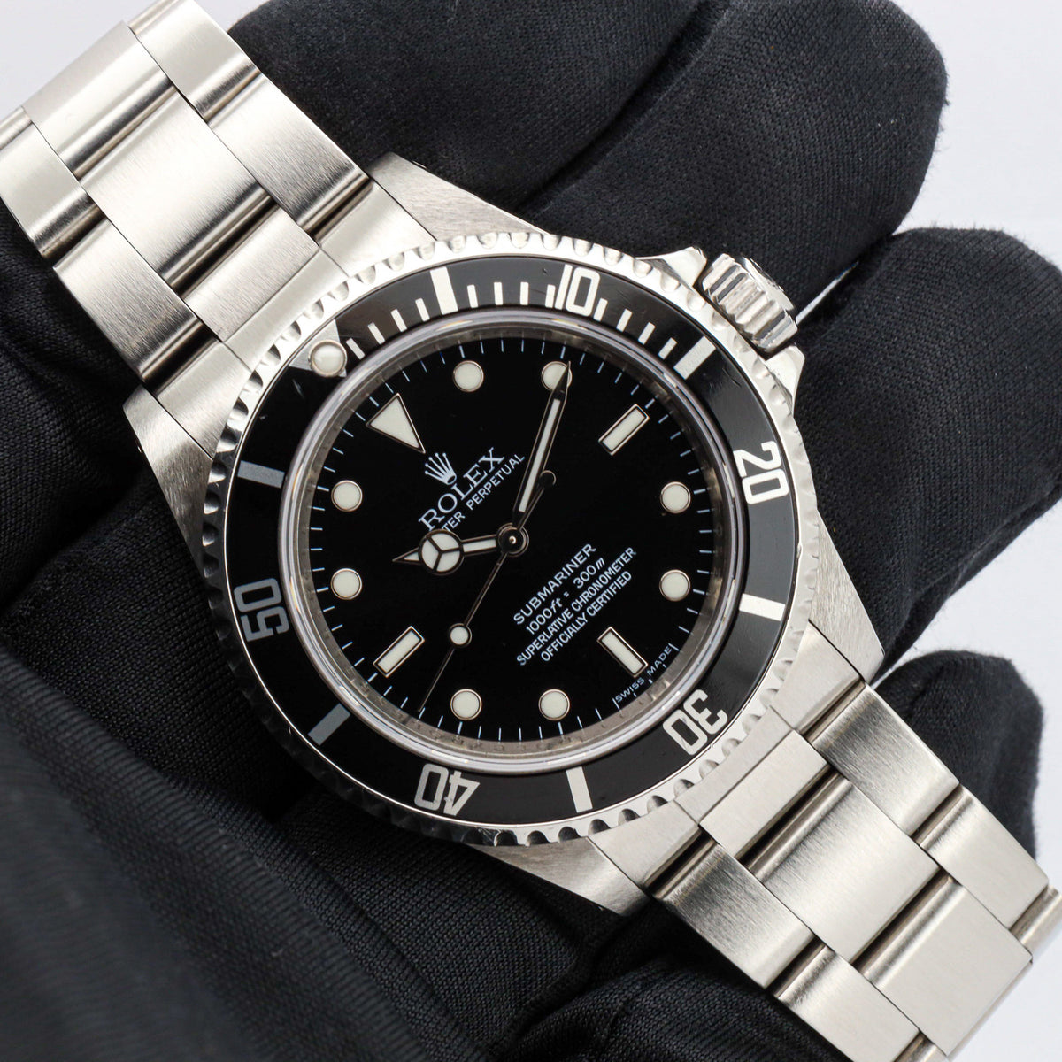 Rolex Submariner 40 14060M No Date Edelstahl Sn. V....