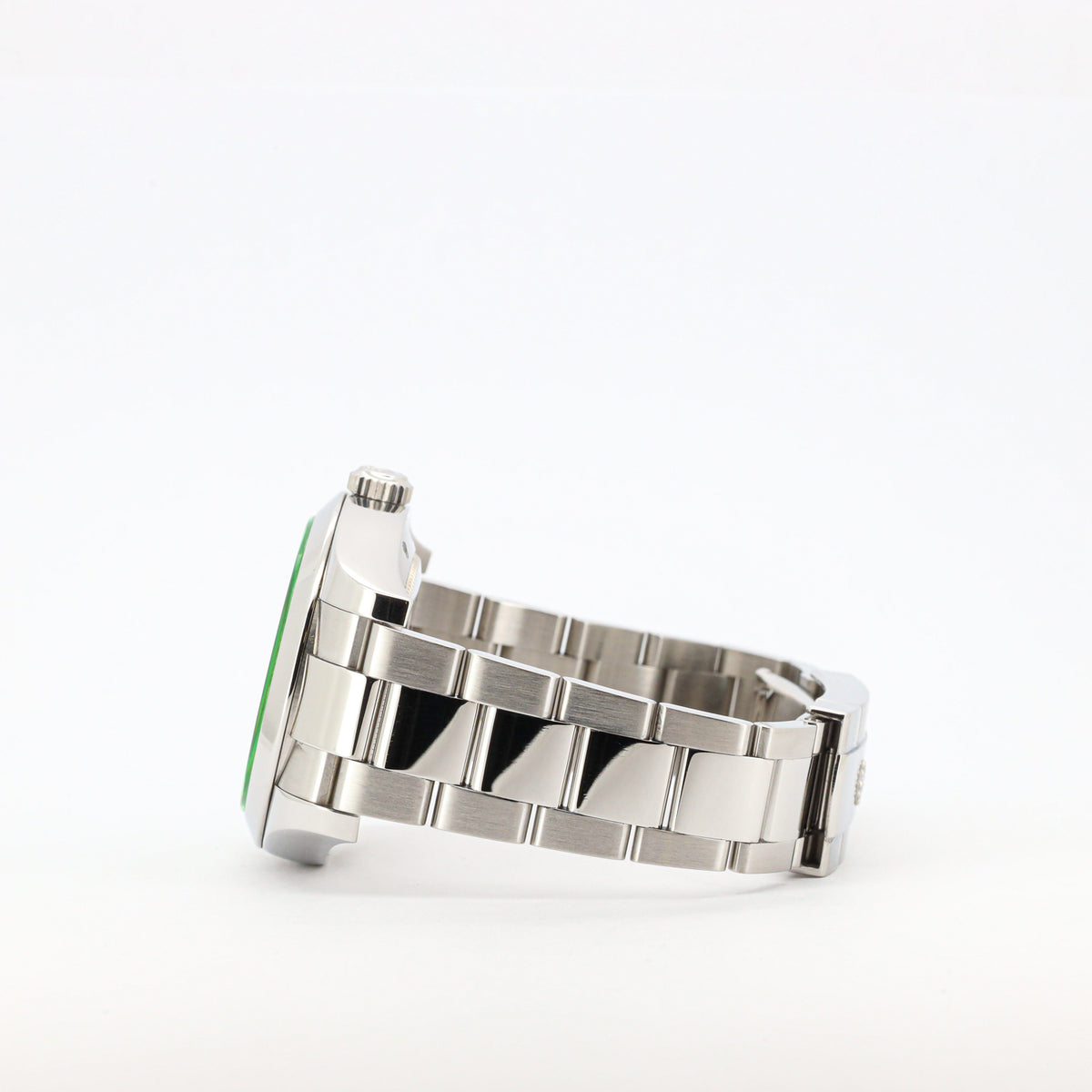 Rolex Milgauss 40 116400GV Green Dial Edelstahl LC 100 good Condition