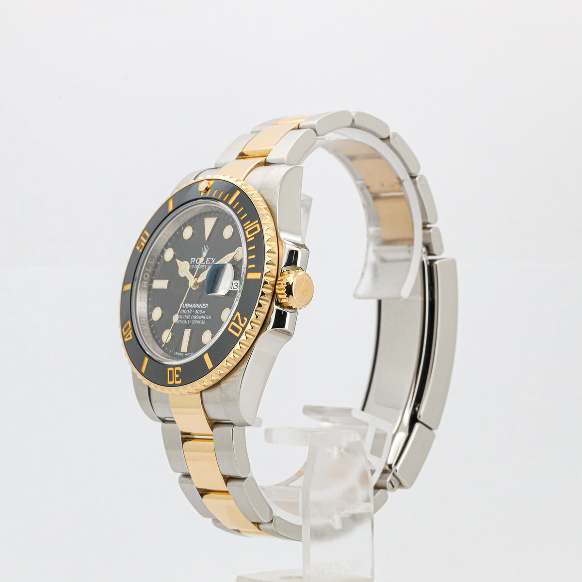 Rolex Submariner Date 40 16613LN Edelstahl/Gold Full Set