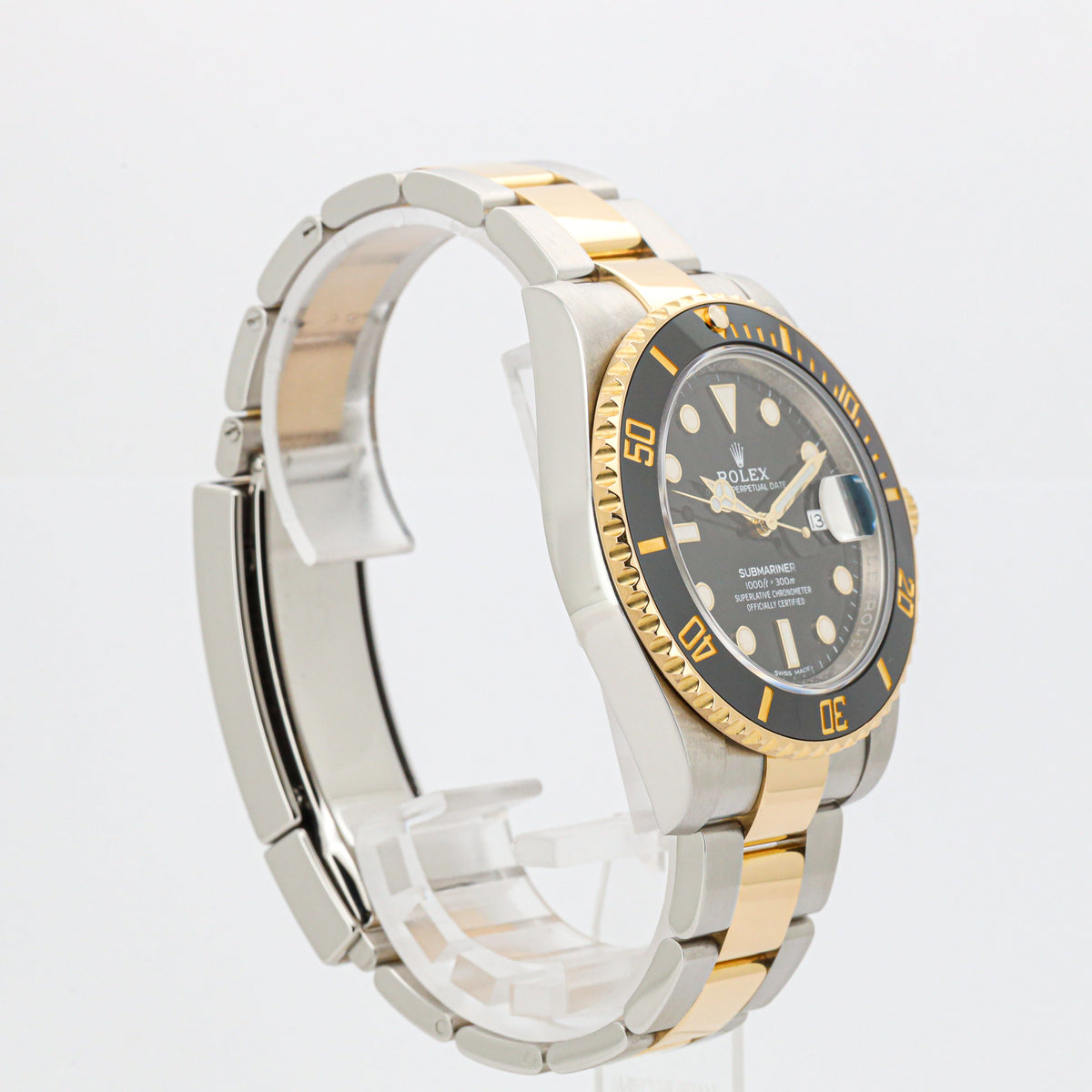 Rolex Submariner Date 40 16613LN Edelstahl/Gold Full Set
