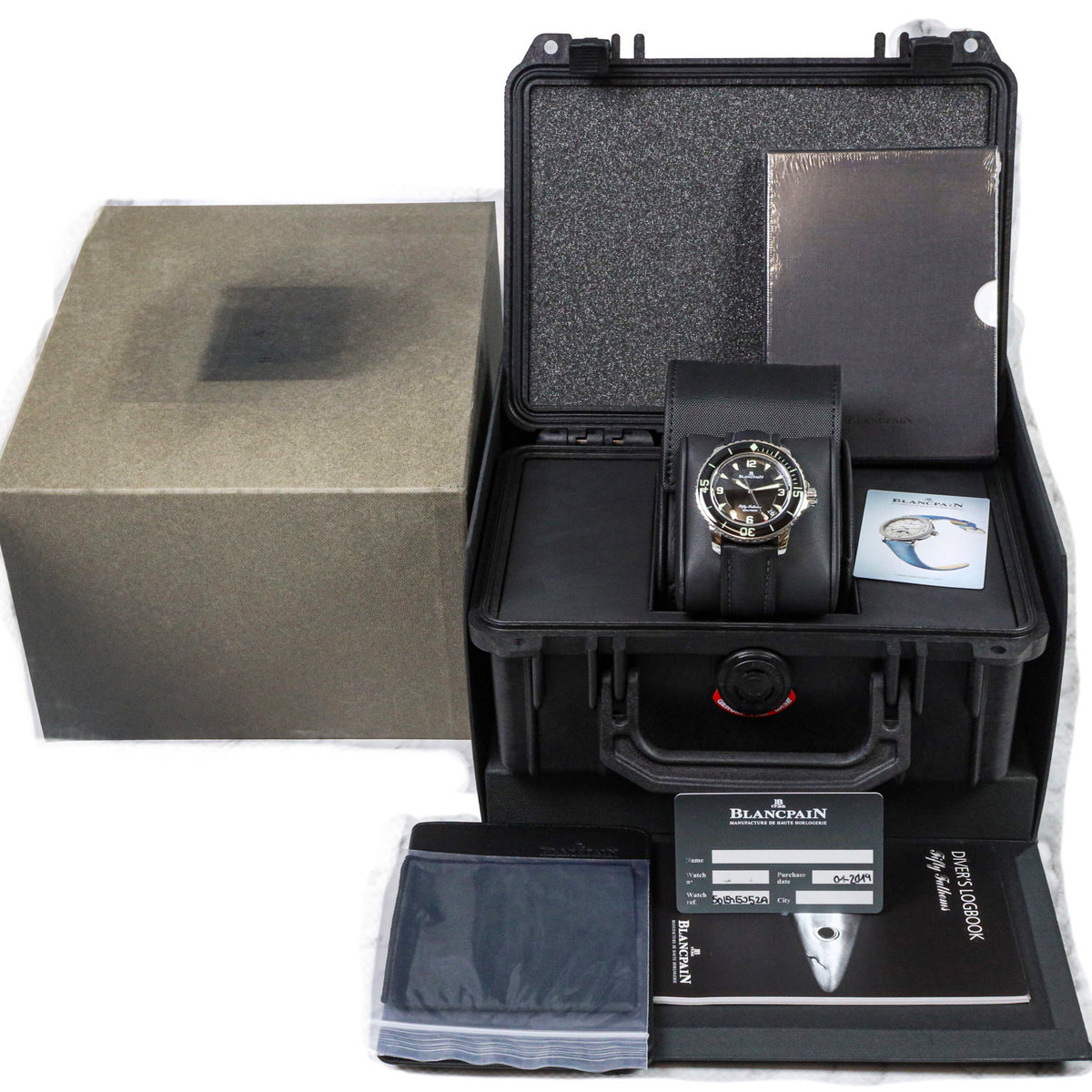 Blancpain Fifty Fathoms 45mm 5015113052A Full Set