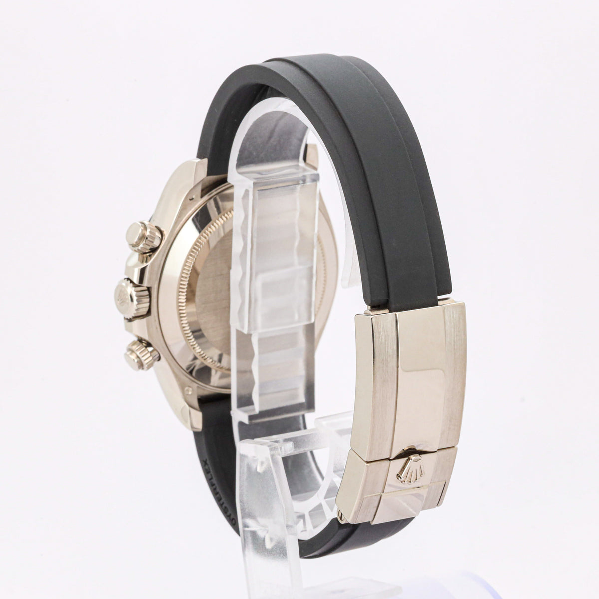 Rolex Daytona 116519LN Cosmograph Weißgold Black-Diamond Dial Oysterflex