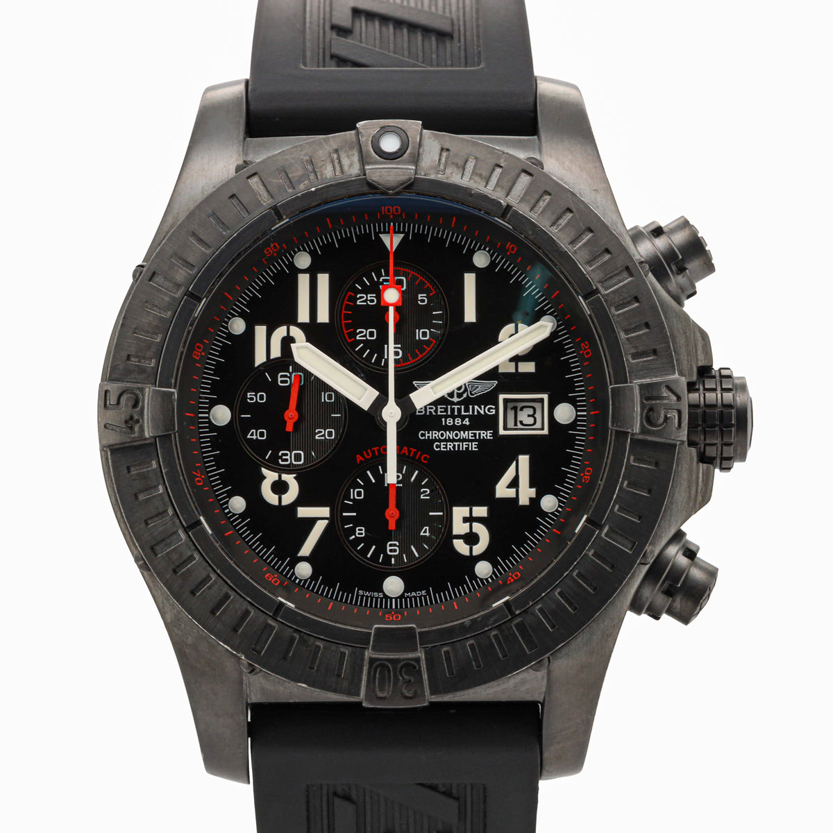 Breitling Super Avenger Black 48mm Limited Edition M13370