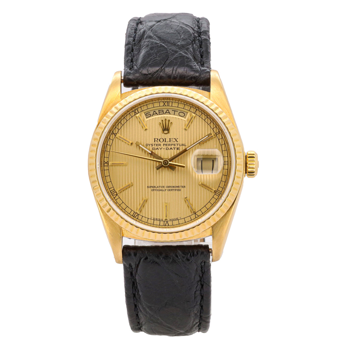 Rolex Day-Date 36mm 18038 Gelbgold