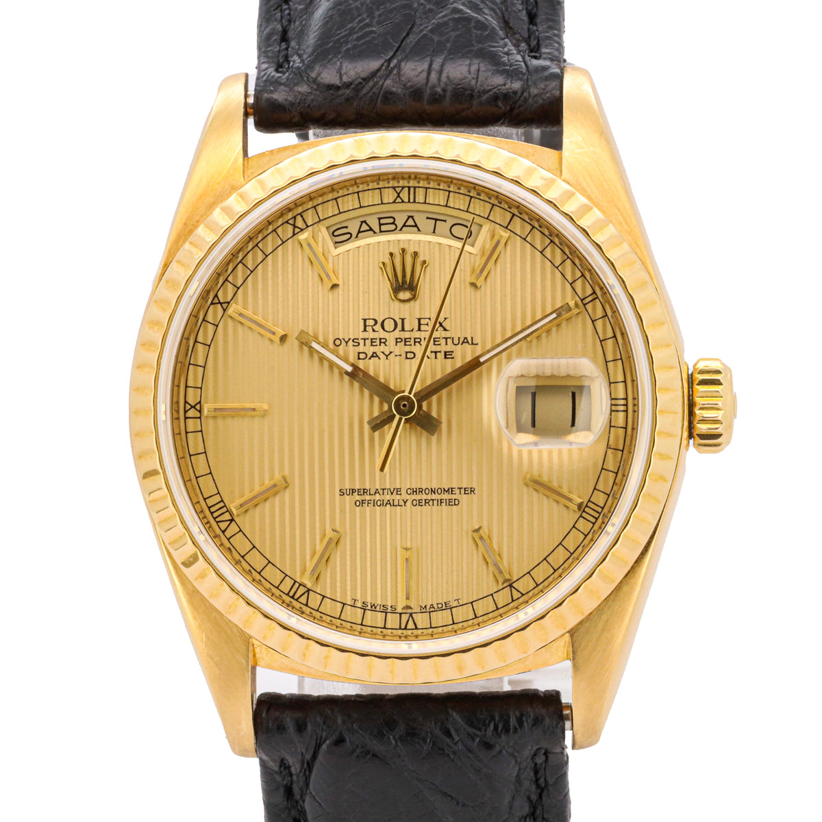 Rolex Day-Date 36mm 18038 Gelbgold