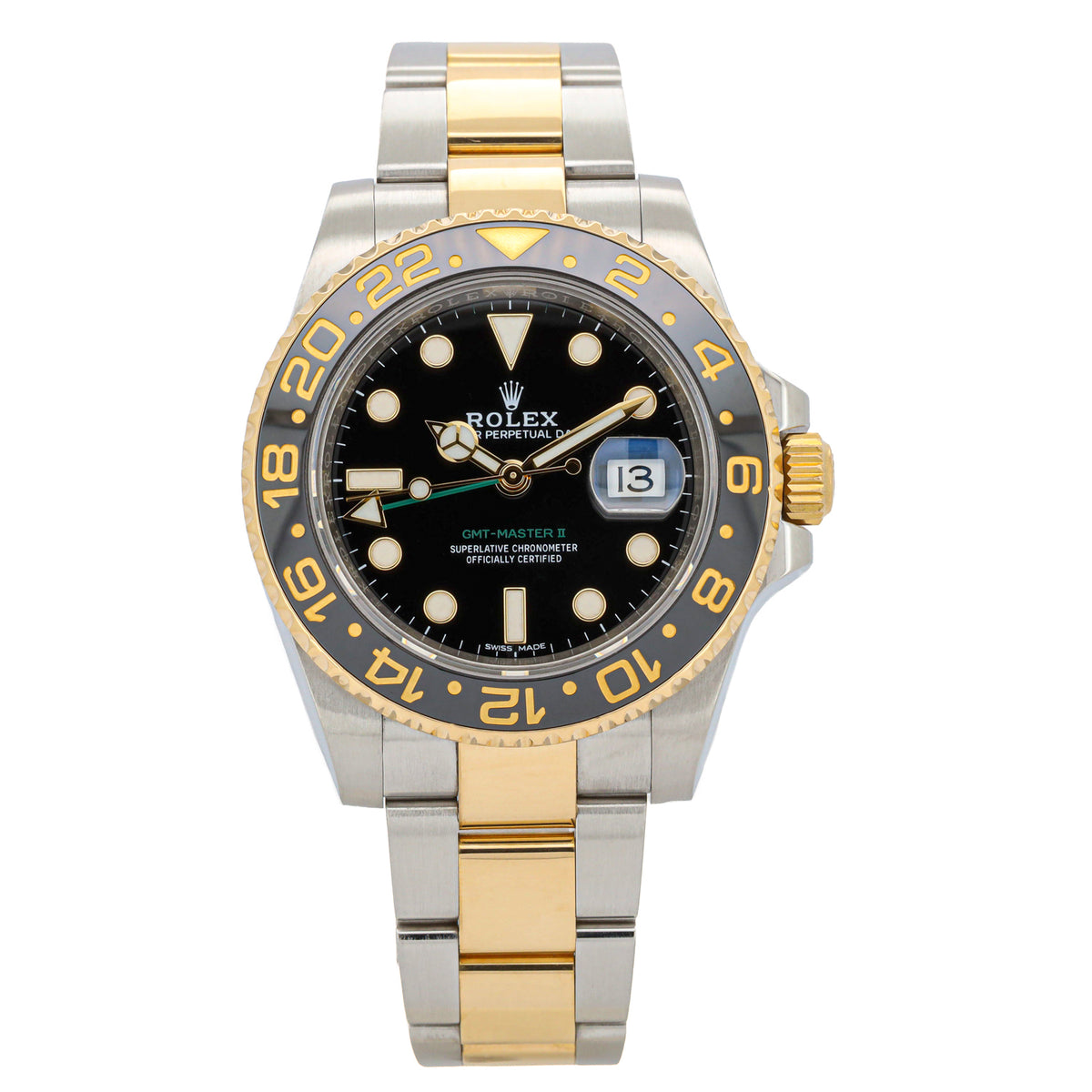 Rolex GMT-Master II 40 116713LN LC 100  Edelstahl/Gold Full Set