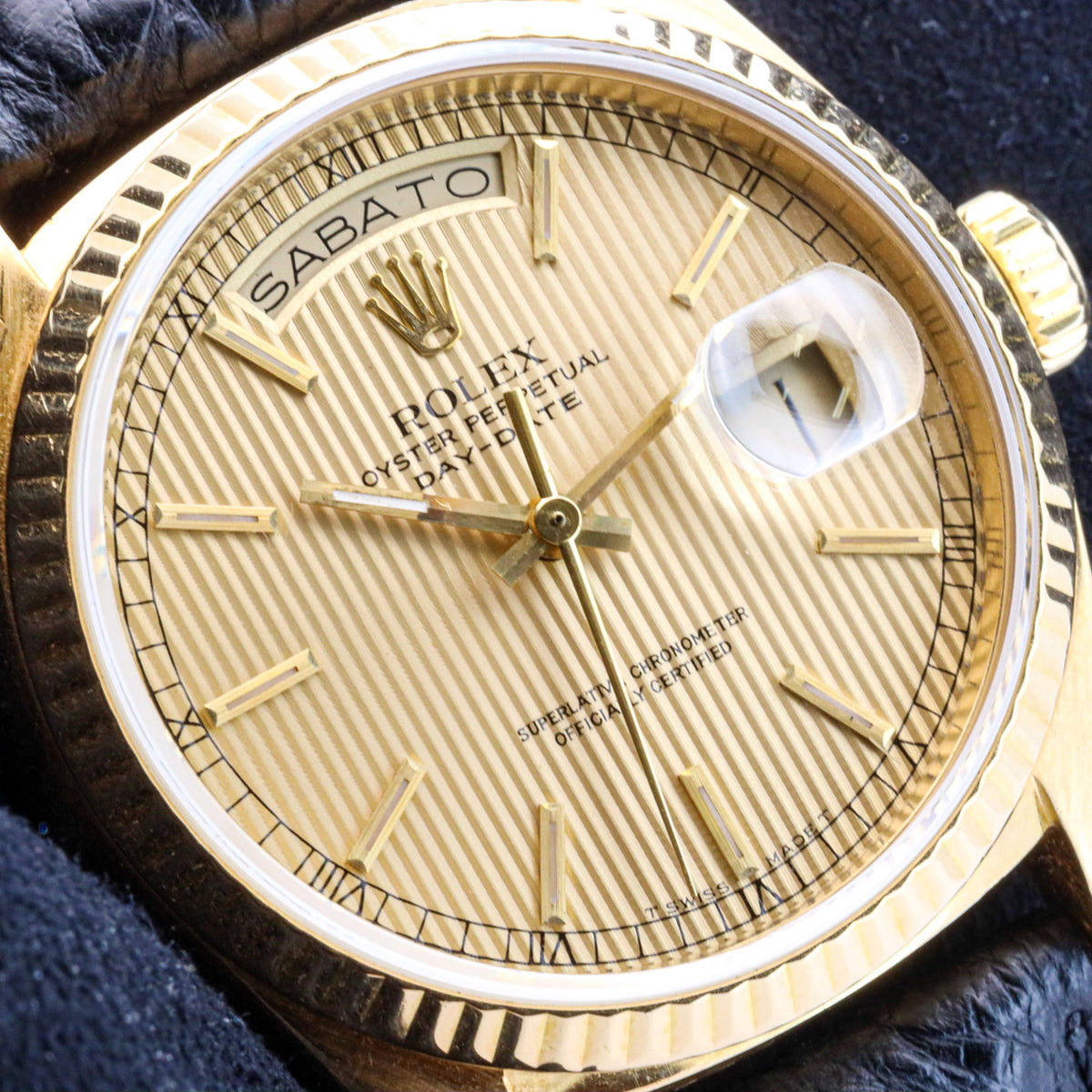 Rolex Day-Date 36mm 18038 Gelbgold