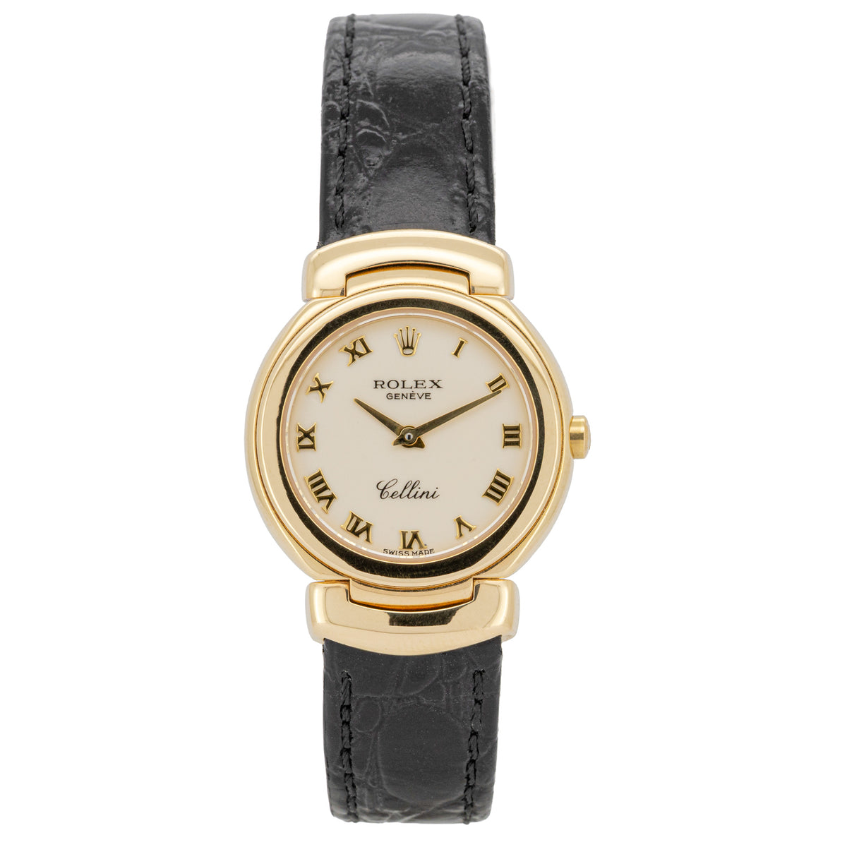 Rolex Cellini 26mm 6621 18K Gelbgold Orig. Papiere