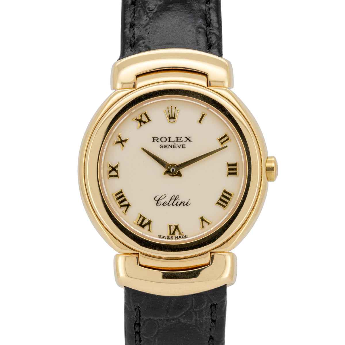 Rolex Cellini 26mm 6621 18K Gelbgold Orig. Papiere