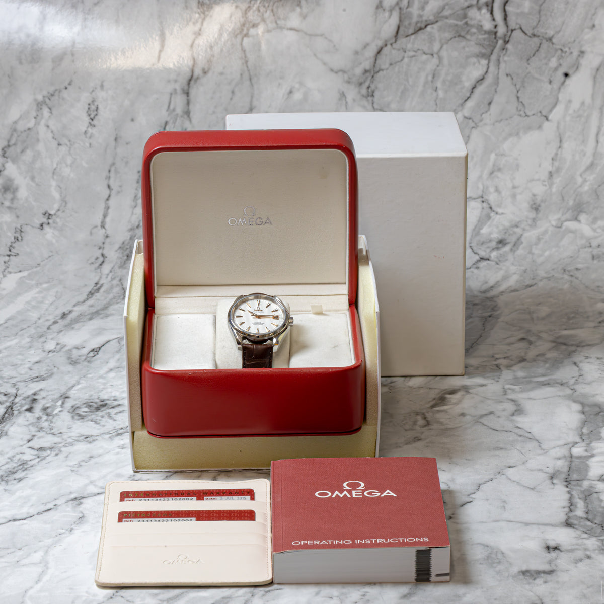 Omega Seamaster Aqua Terra 41,5 231.13.42.21.02.002 Full Set