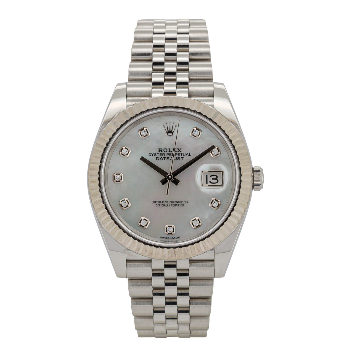 Rolex Datejust 41 Jubilee 126334 Mother of Pearl