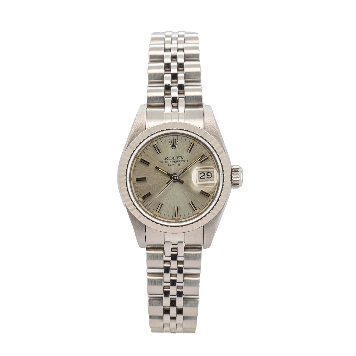 Rolex Lady-Datejust 26mm 69174 Edelstahl/Weißgold