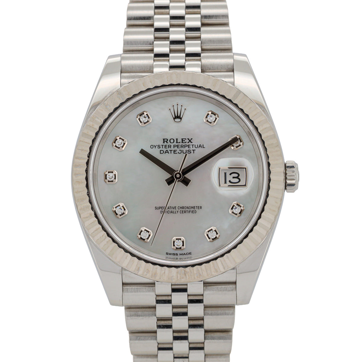 Rolex Datejust 41 Jubilee 126334 Mother of Pearl