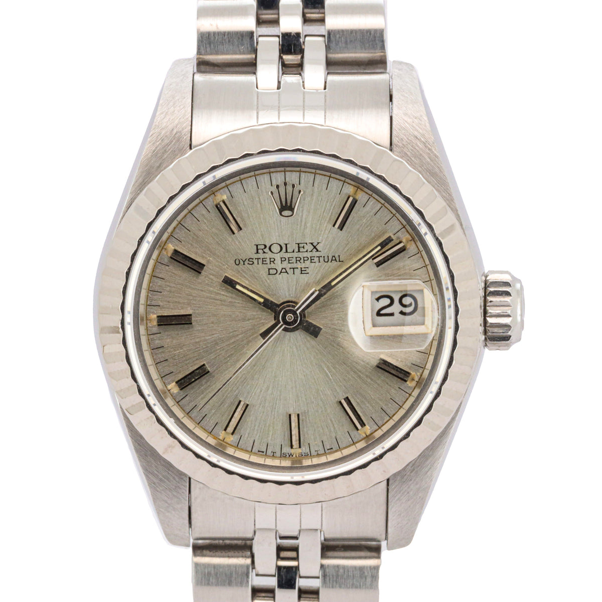 Rolex Lady-Datejust 26mm 69174 Edelstahl/Weißgold