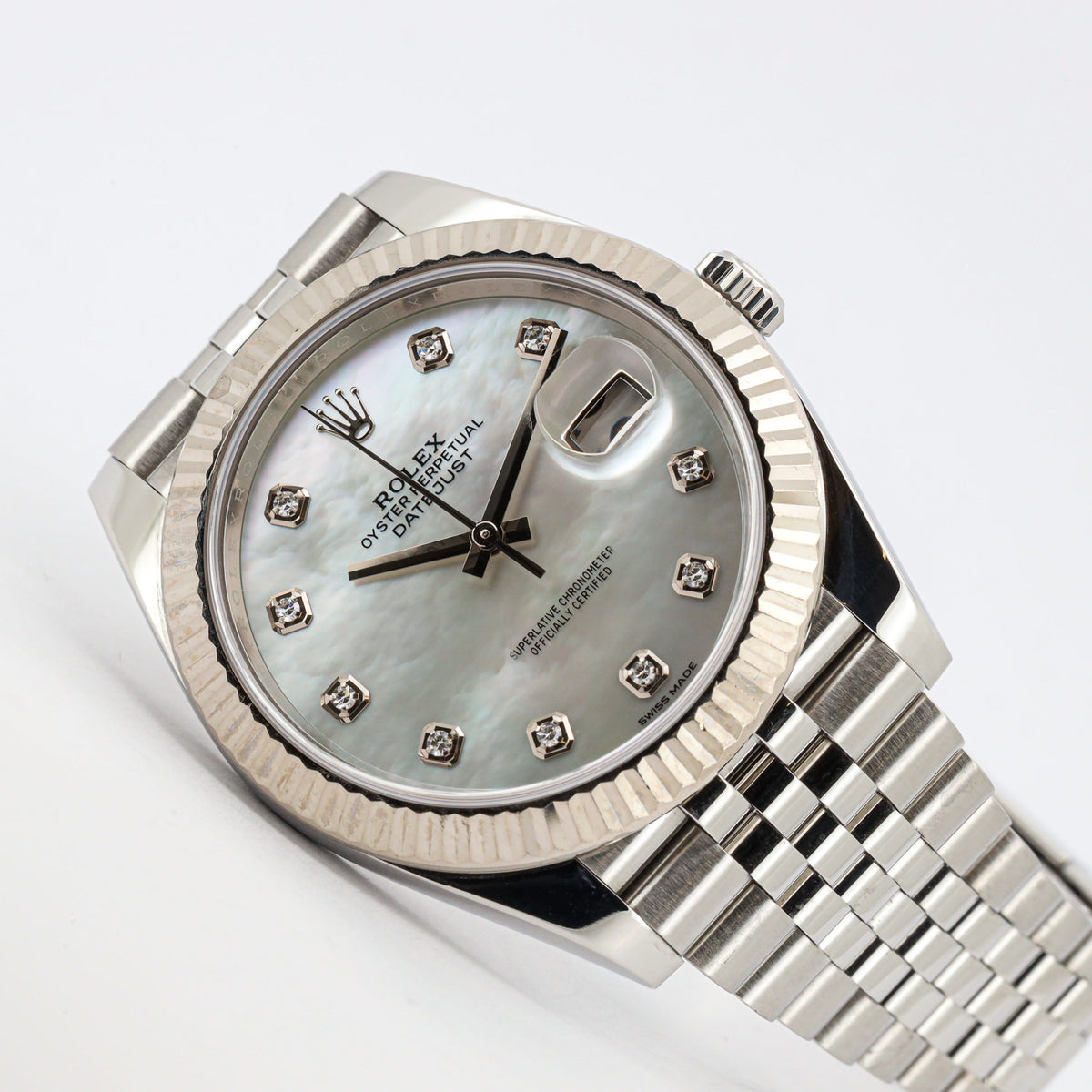Rolex Datejust 41 Jubilee 126334 Mother of Pearl