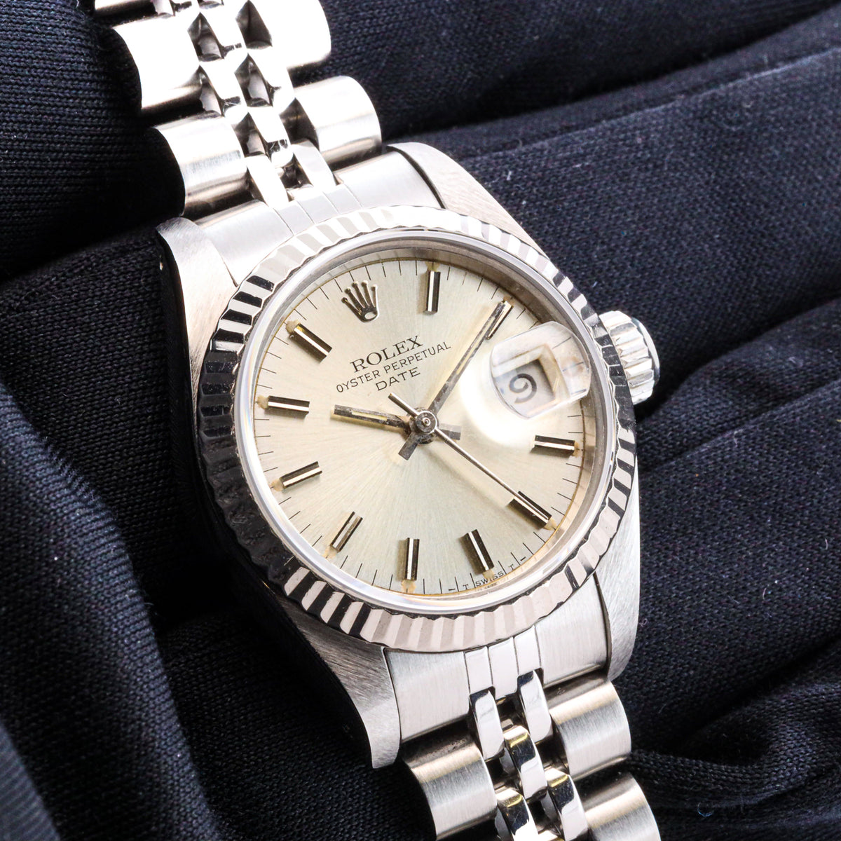 Rolex Lady-Datejust 26mm 69174 Edelstahl/Weißgold