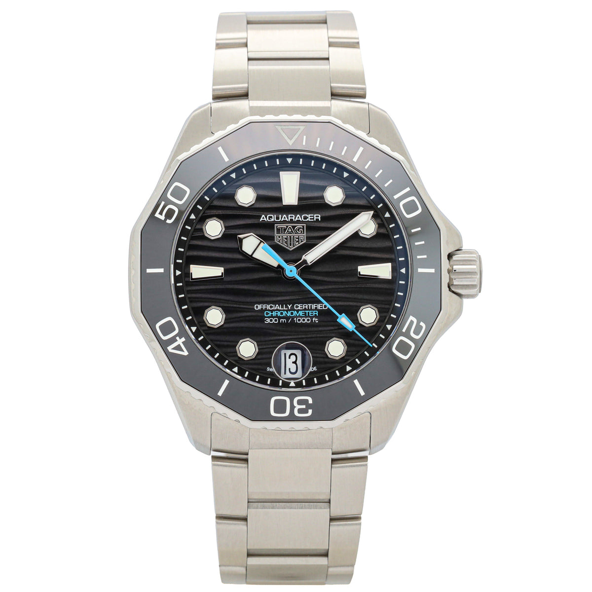 TAG Heuer Aquaracer 300M Professional 300 Date Black Dial ungetragen 2024 Garantie 10/26
