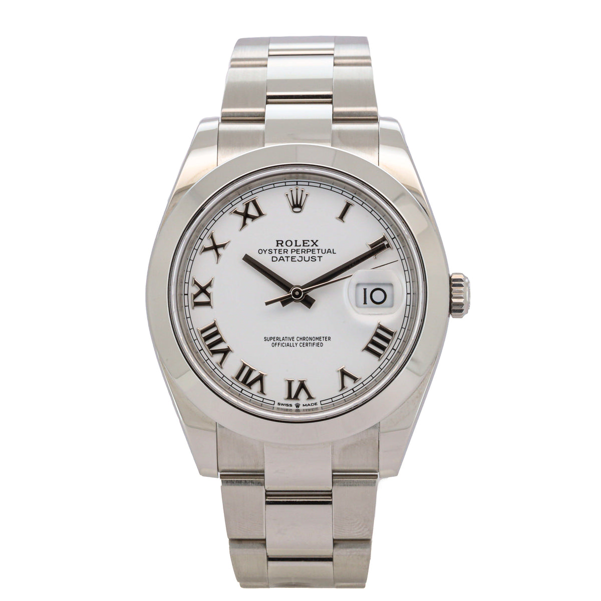 Rolex Datejust 41 126300 Romen Dial NEW