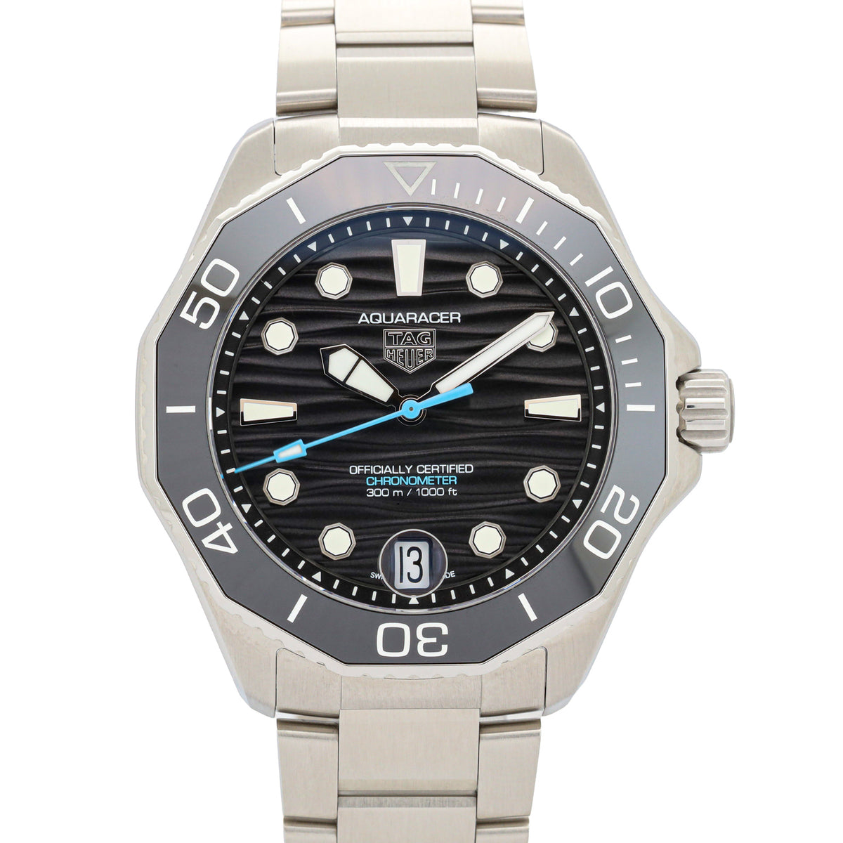 TAG Heuer Aquaracer 300M Professional 300 Date Black Dial ungetragen 2024 Garantie 10/26