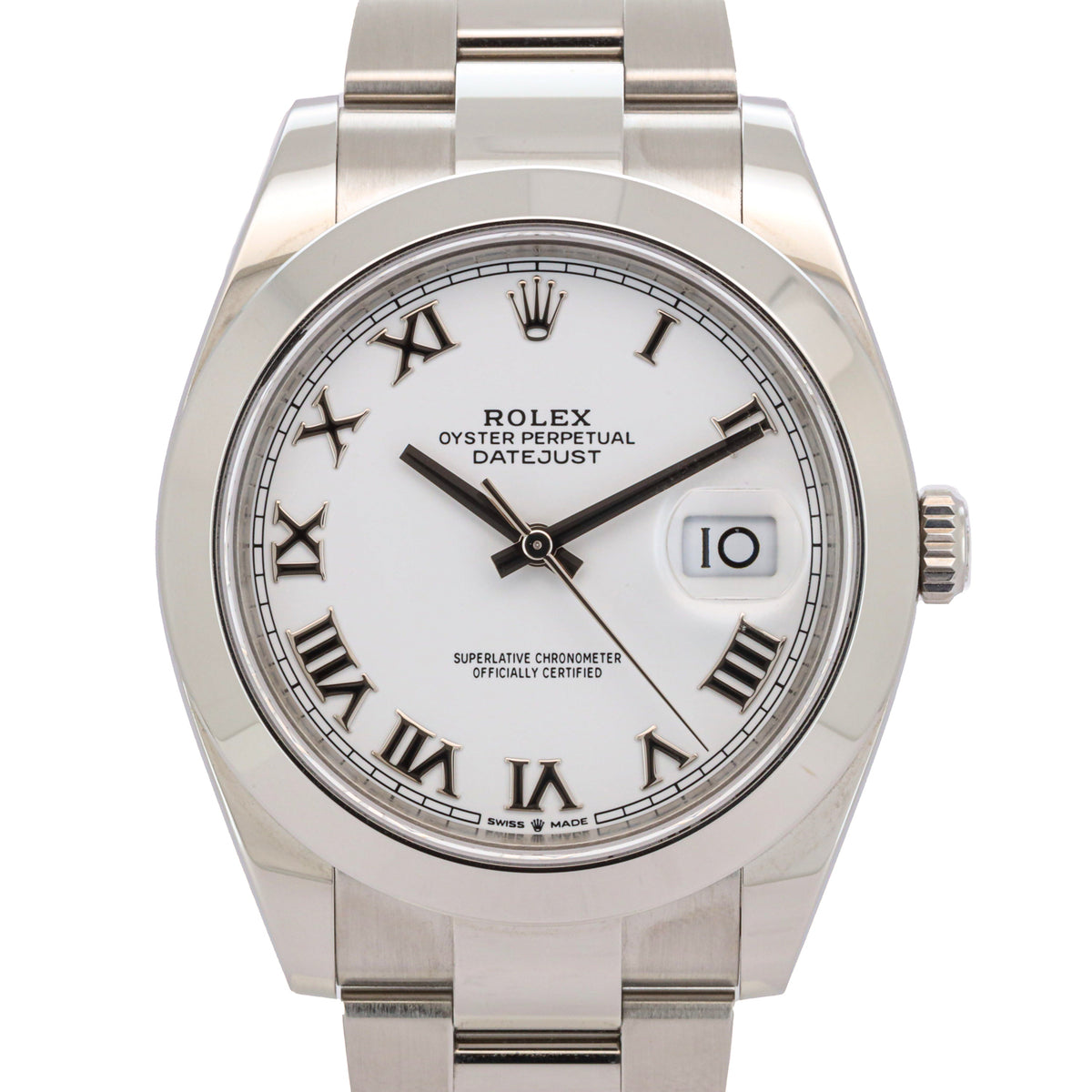 Rolex Datejust 41 126300 Romen Dial NEW